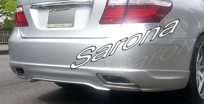 Custom Lexus LS460  Sedan Rear Add-on Lip (2006 - 2011) - $550.00 (Part #LX-001-RA)